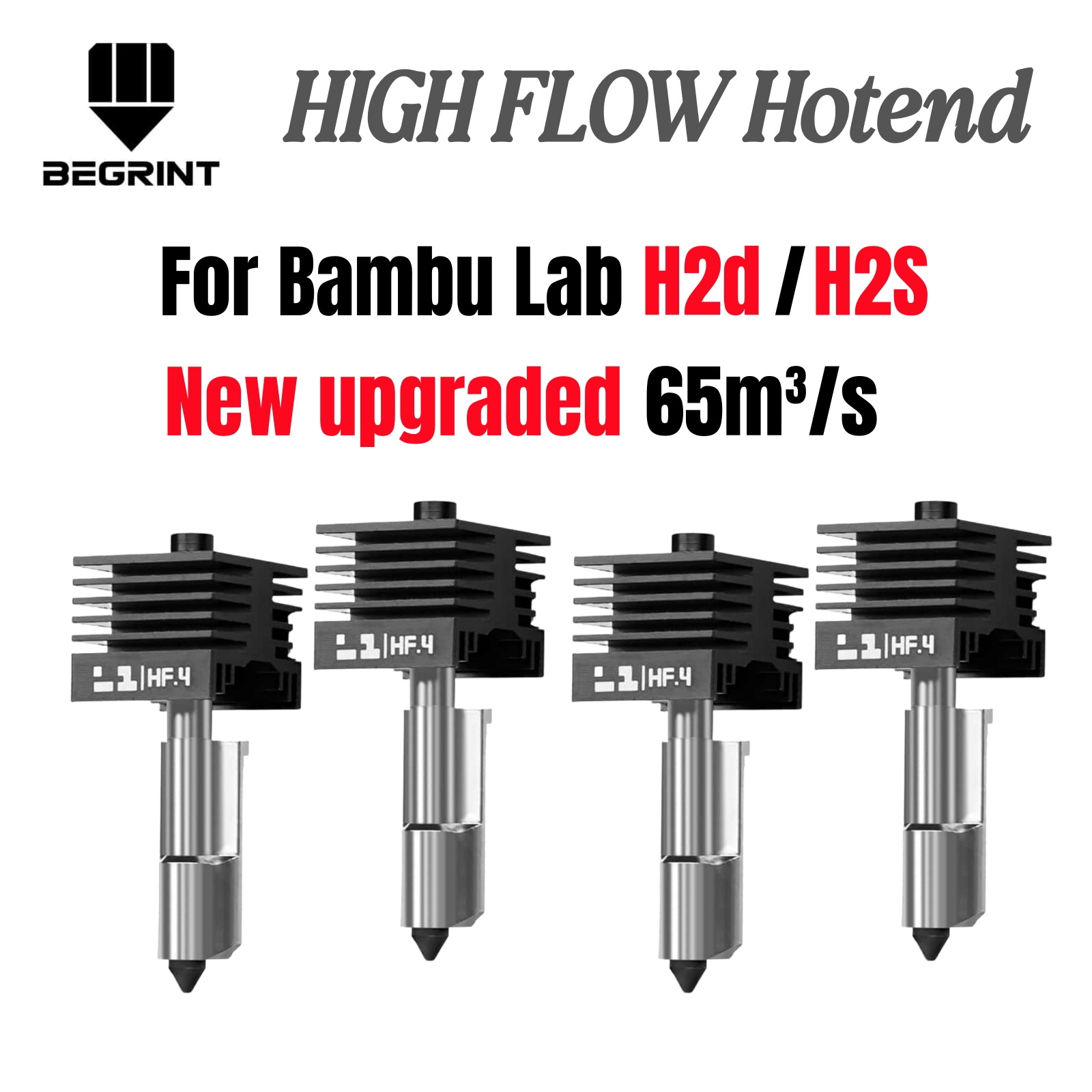 Hotend 0.4Mm - Bambu Lab H2S H2D Yüksek Akışlı