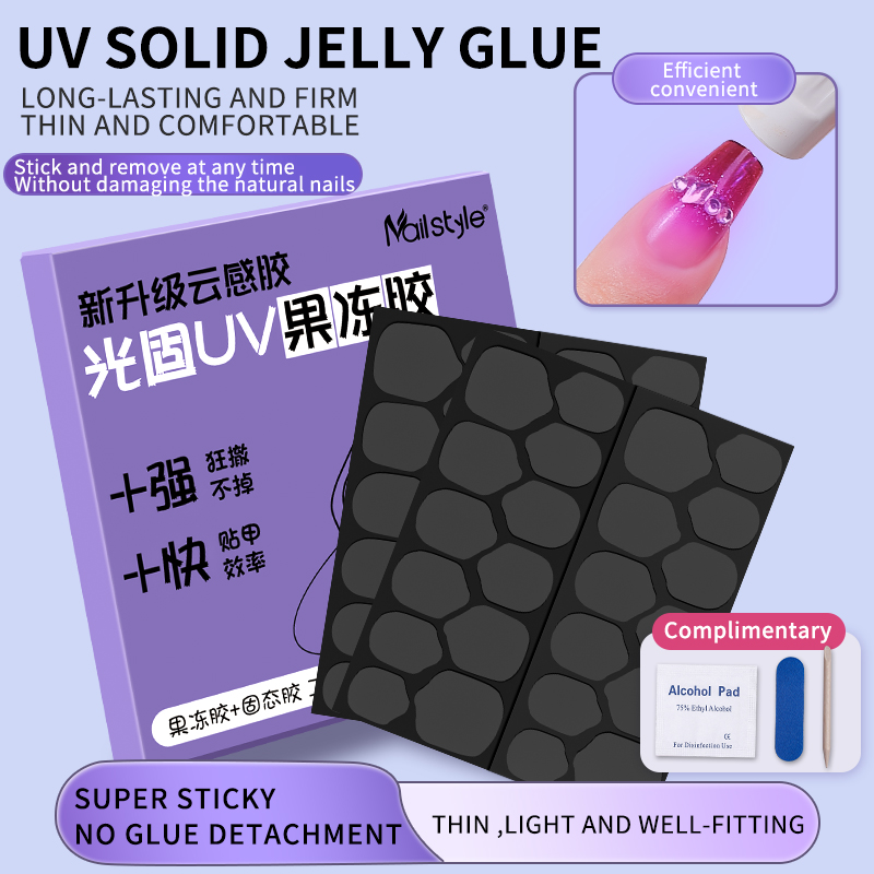 Uv Resin - Çift Taraflı Tutkal Tırnak Etiket Yapışkan
