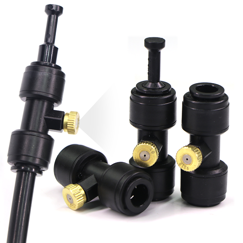 Nozzle Brass - 0.1-1mm Pirinç Püskürtme Nozulu W/Tee Hızlı