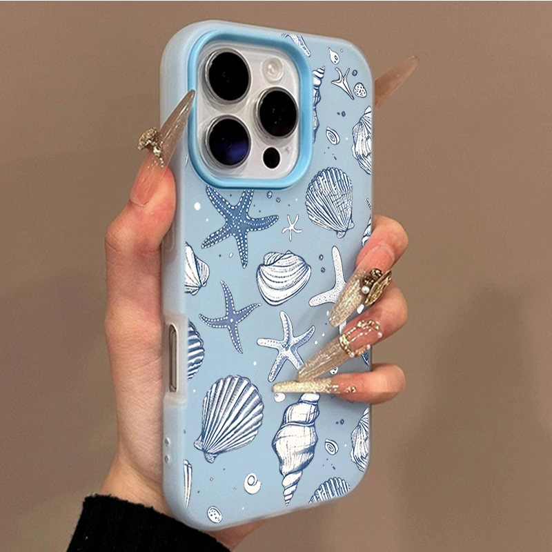 Tpu Filament - Mavi Deniz Organizması Jöle Renkli Telefon