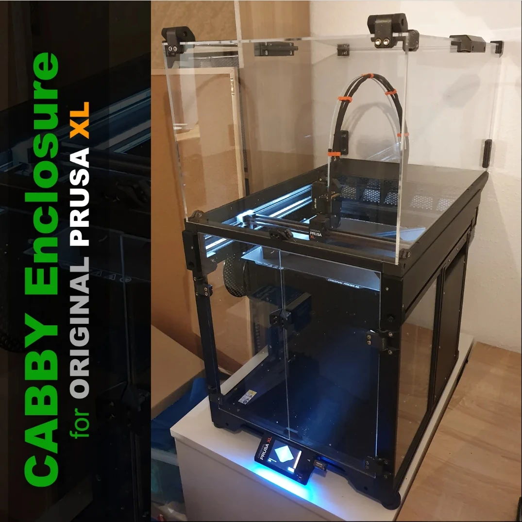 Orijinal Prusa XL 3d yazıcı iç - Enclosure 3D Printer incelemesi ve fiyatı