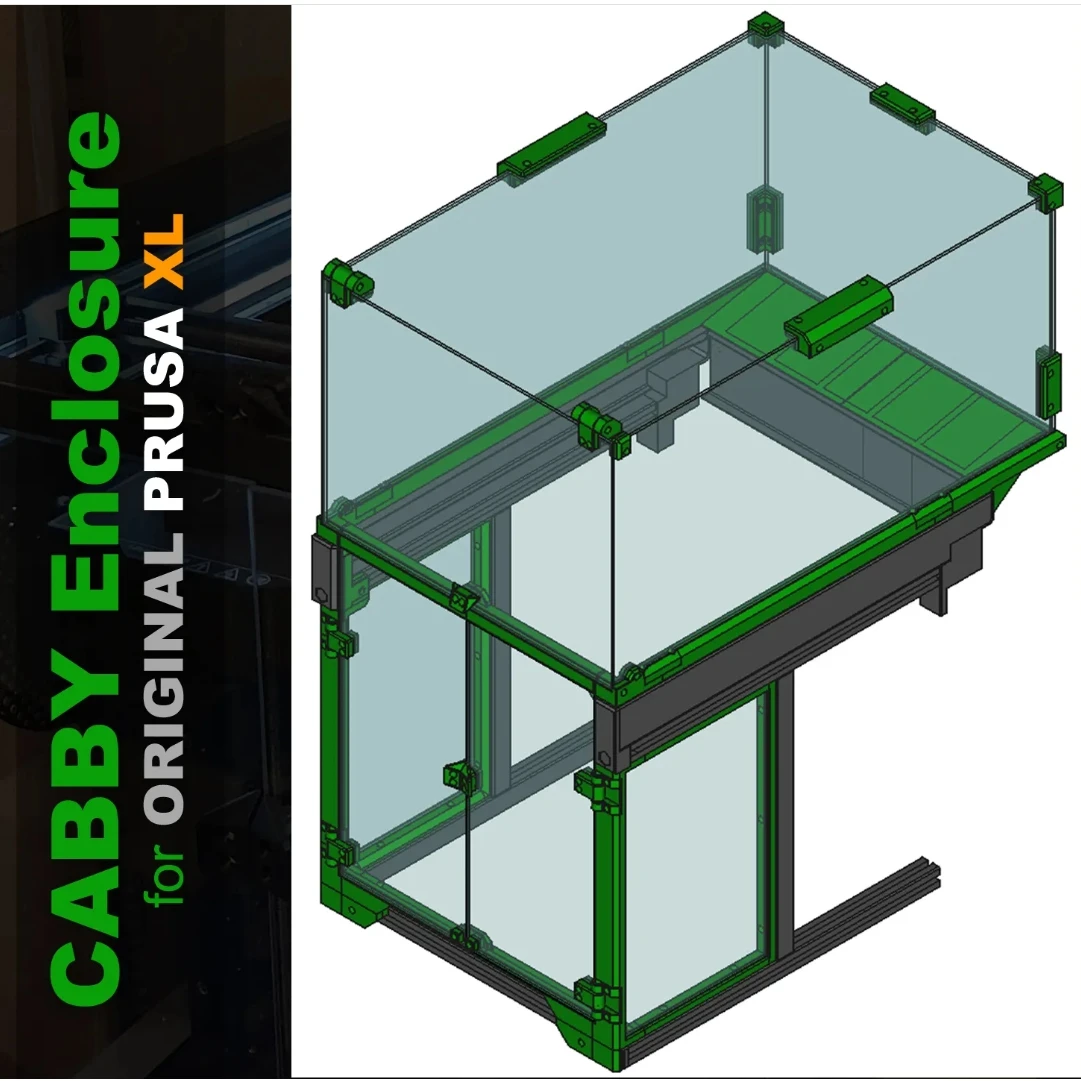 Orijinal Prusa XL 3d yazıcı iç - Enclosure 3D Printer incelemesi ve fiyatı