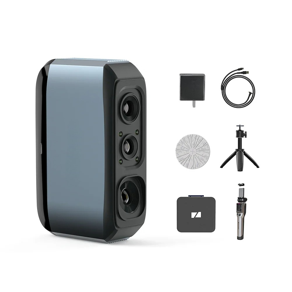El Tipi Mavi Işıklı 0.03mm Yük - Handheld 3D Scanner High Precision incelemesi ve fiyatı