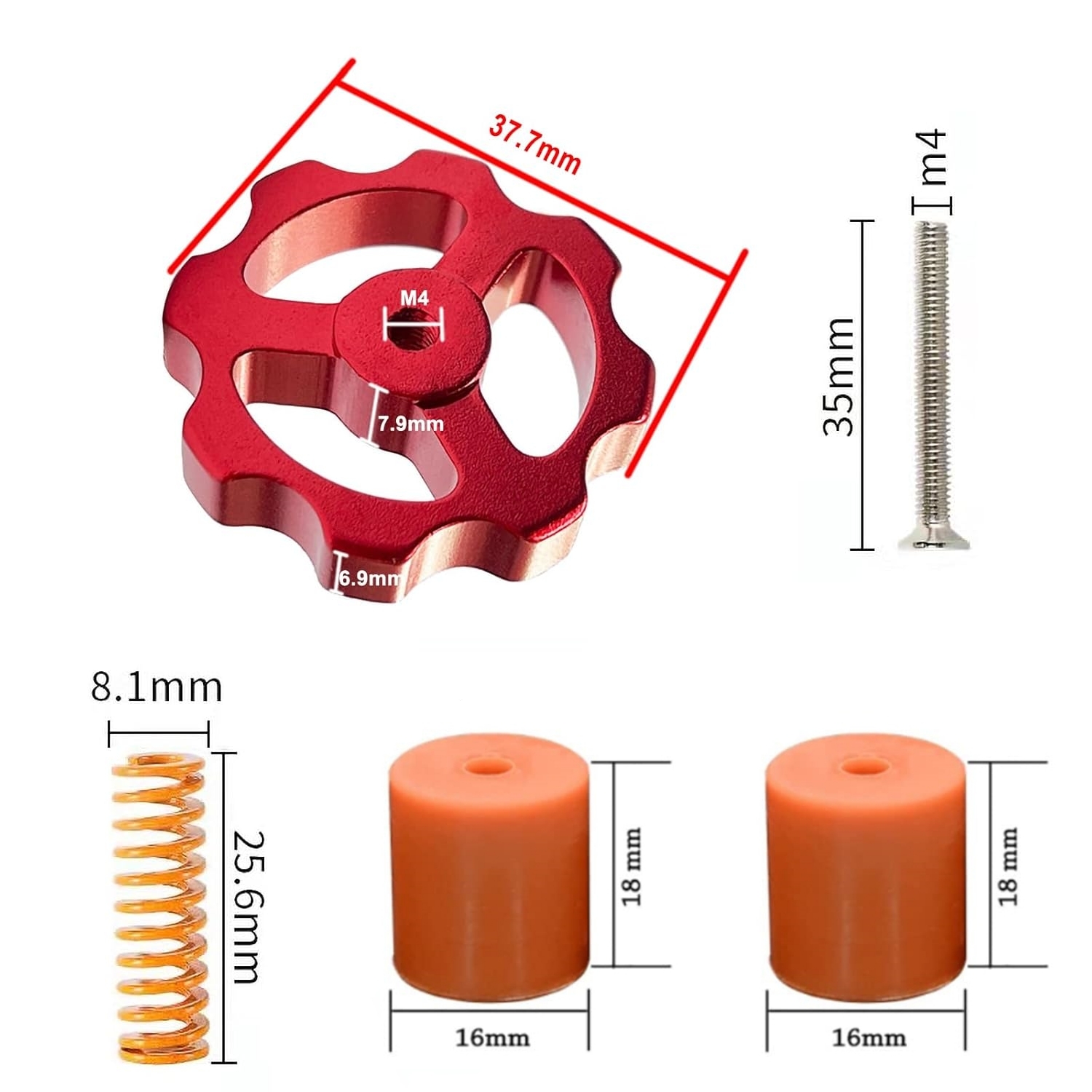 4 adet 3D yazıcı sıcak yatak t - Bowden Tube incelemesi ve fiyatı