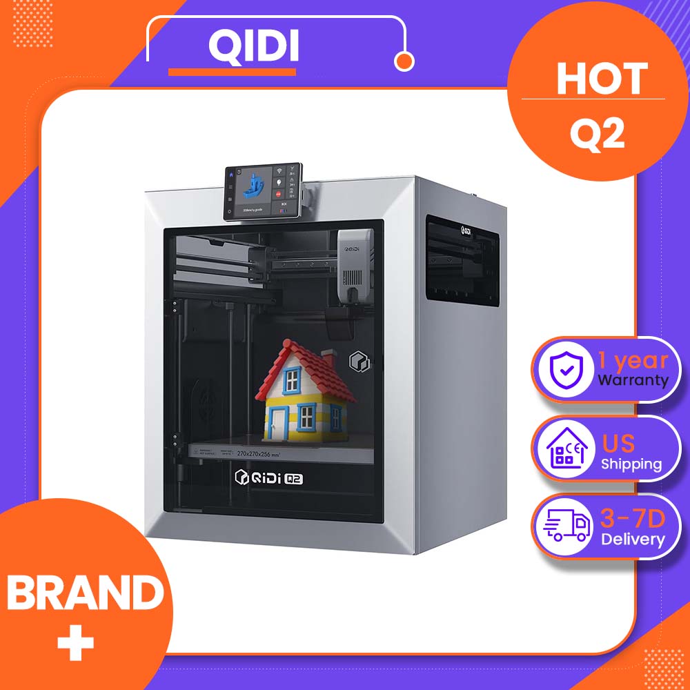 QIDI Q2 3D Yazıcı – Hassas Tes - Enclosure 3D Printer incelemesi ve fiyatı