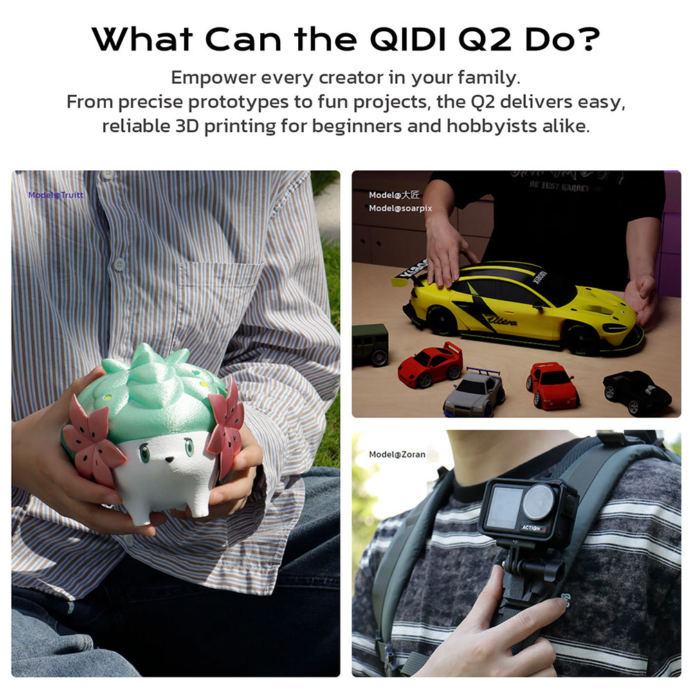 QIDI Q2 3D Yazıcı – Hassas Tes - Enclosure 3D Printer incelemesi ve fiyatı