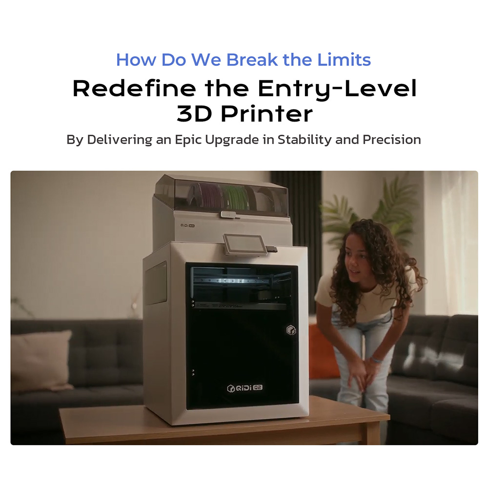 QIDI Q2 3D Yazıcı – Hassas Tes - Enclosure 3D Printer incelemesi ve fiyatı