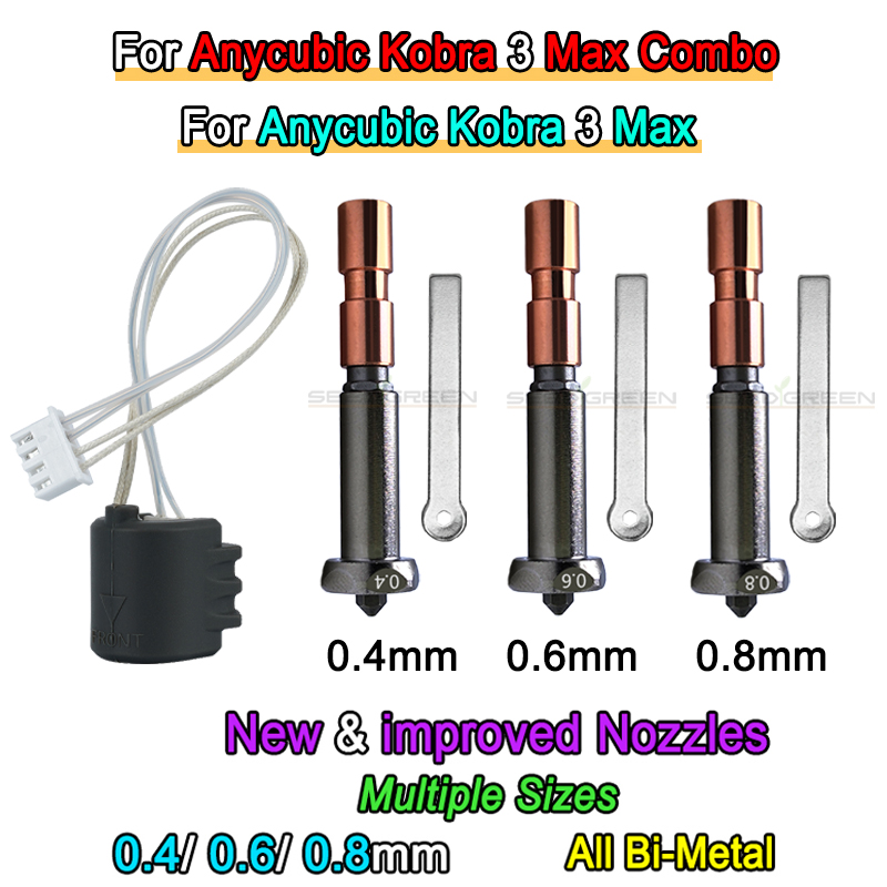 Yeni Yükseltme Memesi Anycubic - Hotend 0.4Mm incelemesi ve fiyatı