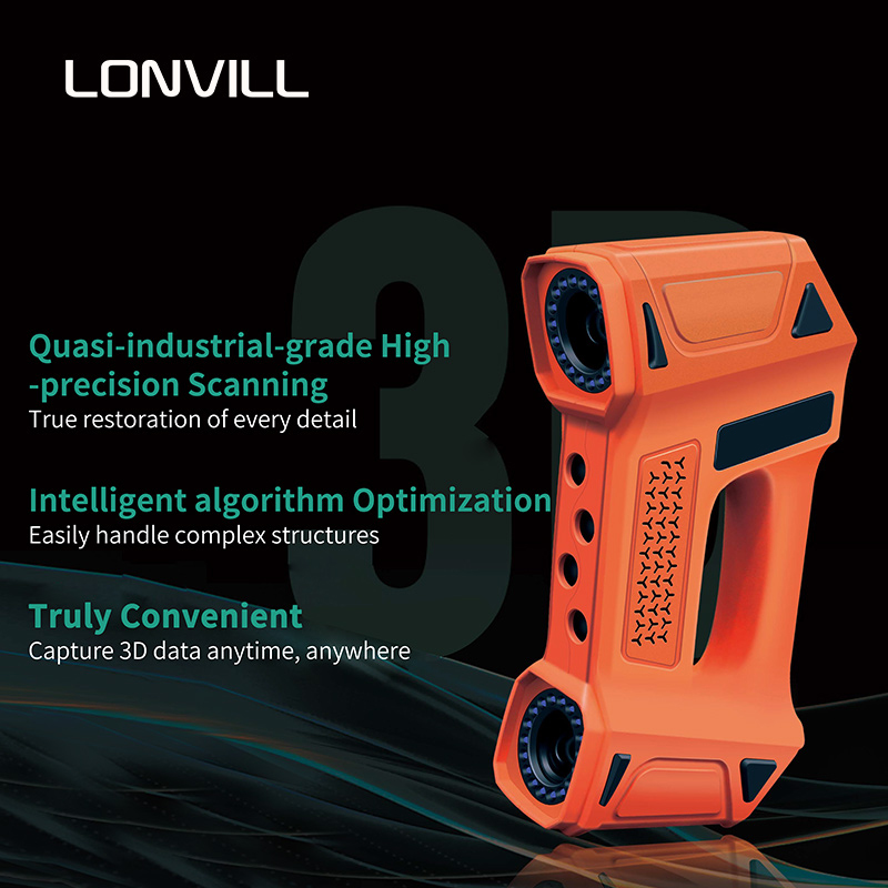 Taşınabilir, El Tipi, Yüksek H - Handheld 3D Scanner High Precision incelemesi ve fiyatı