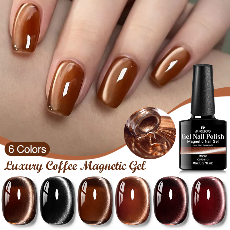 8ml Lüks Kahve Rengi Manyetik  - Uv Resin incelemesi ve fiyatı