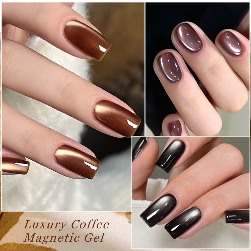 8ml Lüks Kahve Rengi Manyetik  - Uv Resin incelemesi ve fiyatı