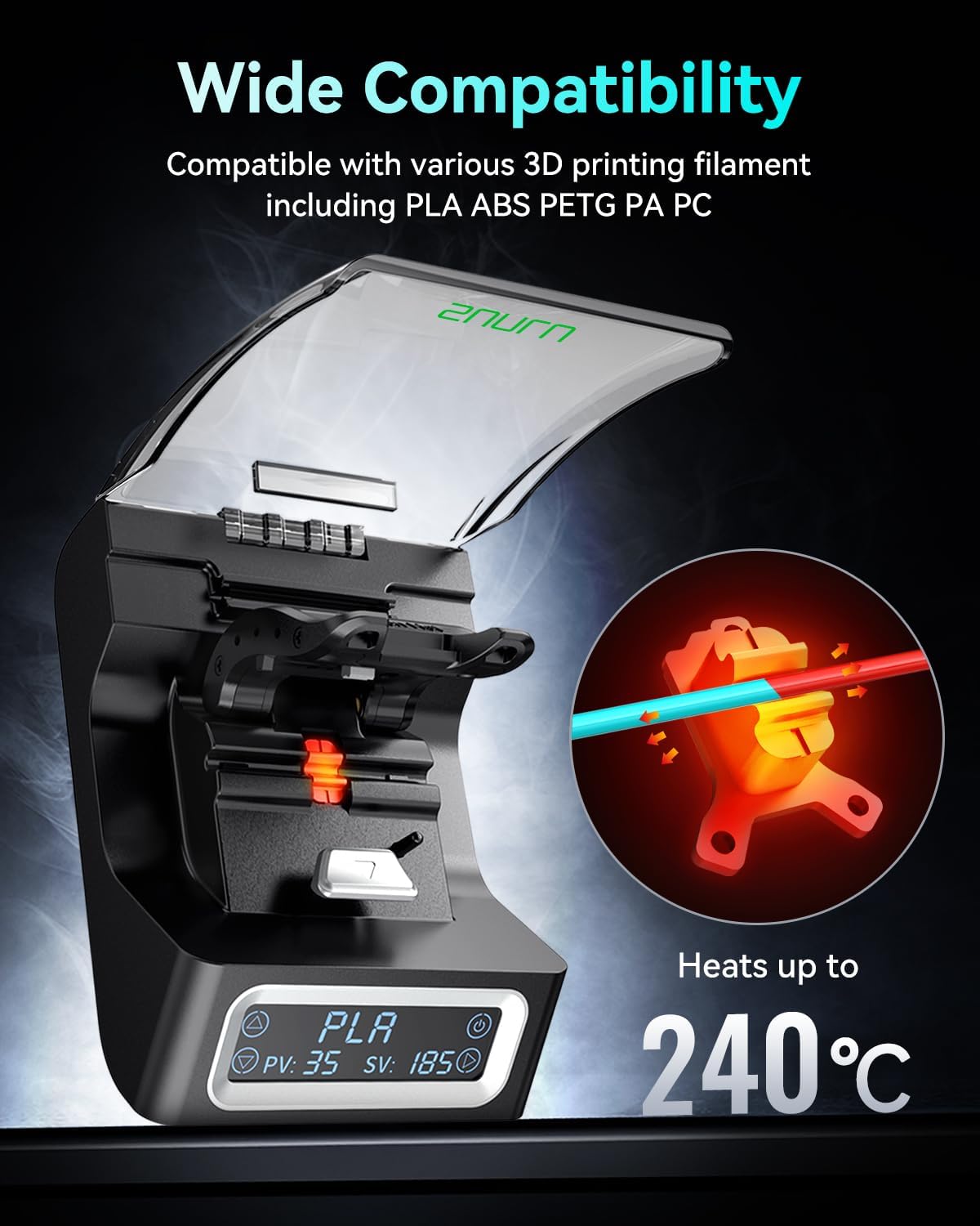 SUNLU FC01 Filament Konektörü  - Tpu Filament incelemesi ve fiyatı