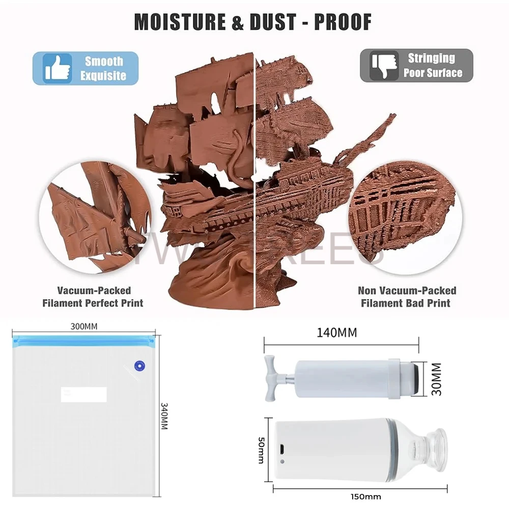 3D Baskı Vakum Torbası Filamen - Petg Filament incelemesi ve fiyatı